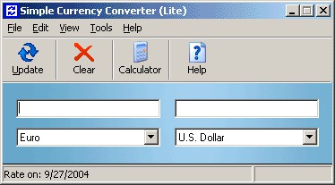 Simple Currency Converter 3.31 screenshot