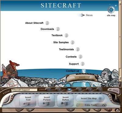 Sitecraft 1.5 screenshot