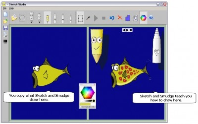 Sketch Studio Drawing Program 2006 screenshot