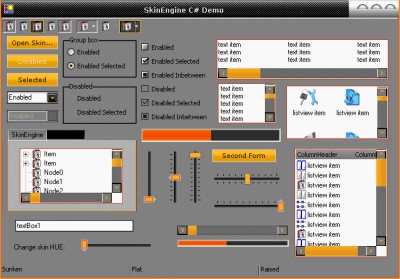 SkinEngine 3.60 screenshot