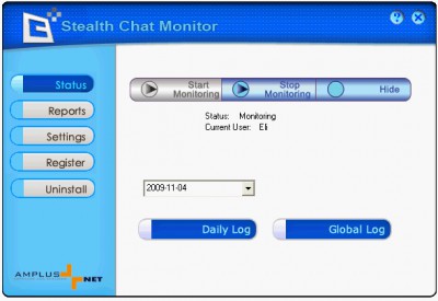 Stealth Chat Monitor 1.8 screenshot