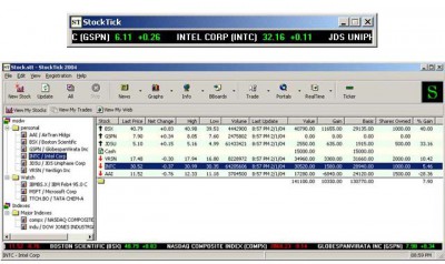 StockTick - Stock Ticker 2005 screenshot