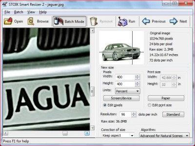 STOIK Smart Resizer 3.0 screenshot