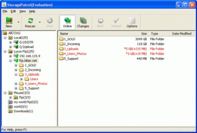 StoragePatrol 2.3 screenshot