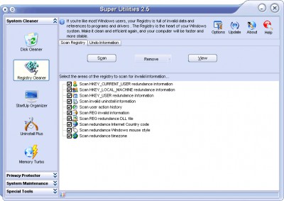 Super Utilities Pro 9.9.58 screenshot