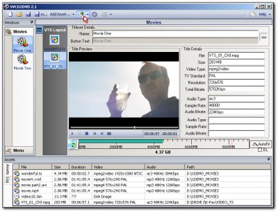 SVCD2DVD 2.5.5030 screenshot