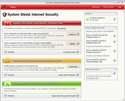 System Shield 3.0.2.7 screenshot
