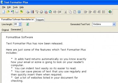 Text Formatter Plus 1.2.13 screenshot
