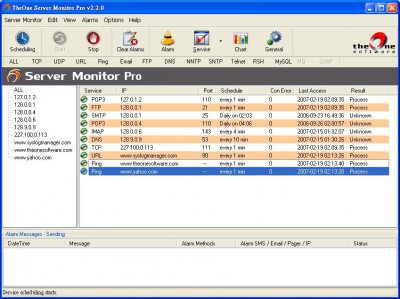 Theone Server Monitor PRO 3.7.0 screenshot