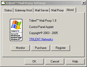 Trilent Mail Proxy 1.8 screenshot