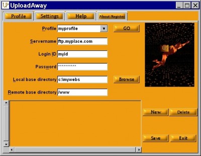 UploadAway 1.0 screenshot