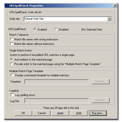URLSpellcheck 2.0 screenshot