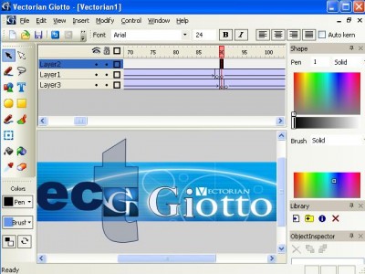 Vectorian Giotto Light 2.01 screenshot