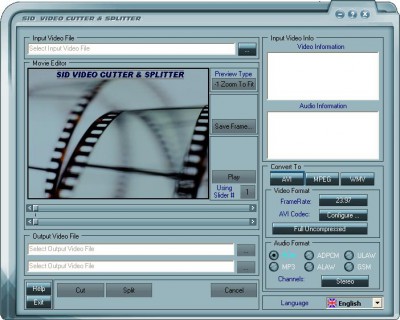Video Cutter and Splitter Indepth 1.3.0.0 screenshot