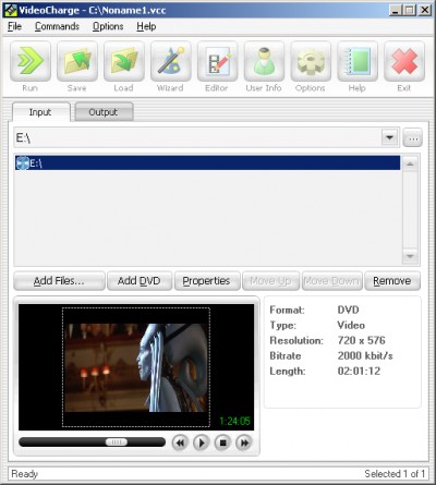 VideoCharge Pro 3.18 screenshot