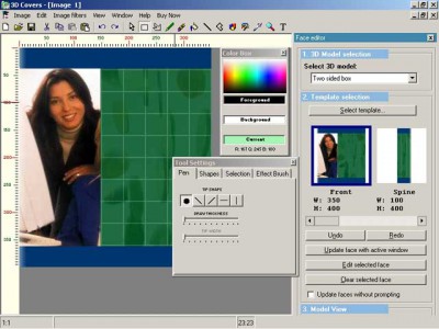 Virtual Cover Creator 2.10 screenshot