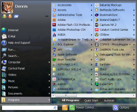 Vista Start Menu 6.3 screenshot