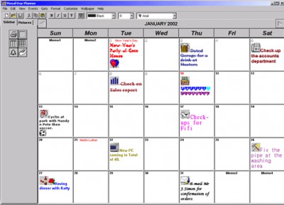 Visual Day Planner 7.3 screenshot