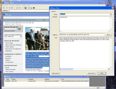 VIWeb 2.0 screenshot