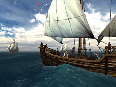 Voyage of Columbus 3D Screensaver 1.2 screenshot