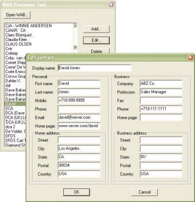 WAB-Processor 2.0 screenshot