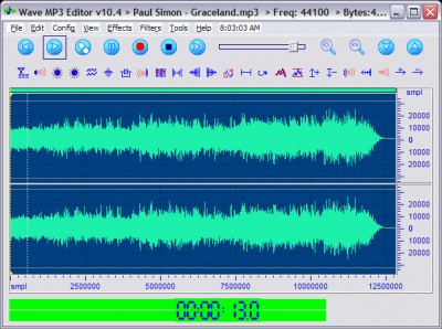 Wave MP3 Editor 15.7 screenshot