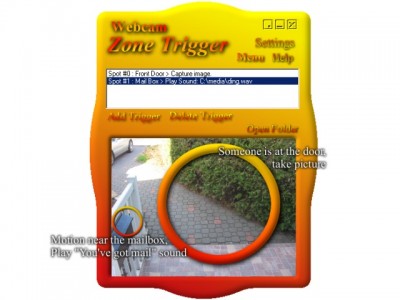 Webcam Zone Trigger 1.8 screenshot