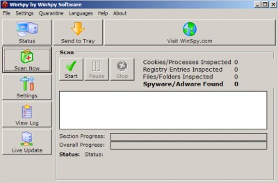 winspy 3.1 screenshot