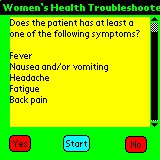 Women's Health Troubleshooter 1.0 screenshot