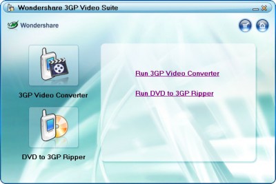 Wondershare 3GP Video Suite 3.1.24 screenshot
