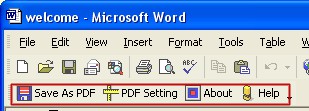 Word to PDF Converter 4.0 screenshot