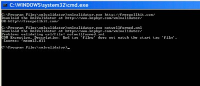 XmlValidator 0.9 screenshot