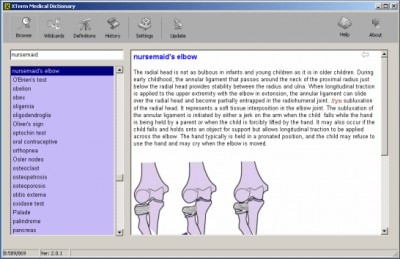 XTerm Medical Dictionary 2.0.14 screenshot