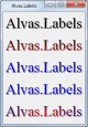 Alvas.Labels 2.1 Screenshot