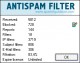 Anti-Spam Filter 1.2 Screenshot