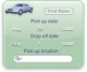 CarRental Yahoo! Widget 1.3