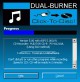 Dual-Burner for MP3 Players 6.5