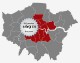 Locator Map of the London Boroughs 1.1