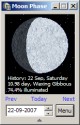Moon Phase Calculator 3.51 Screenshot