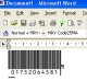 Morovia Code 25 Barcode Fontware 1.0 Screenshot